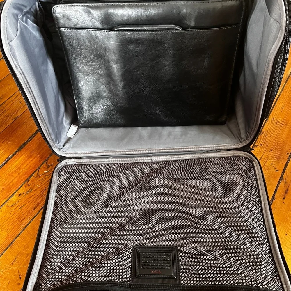 Tumi Black Rolling Carry-On Brief - Black
